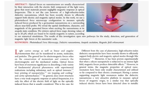Direct_Detection_of_Optical_Forces_of_Magnetic_Nature_in_Dielectric_Nanoantennas_first_page_page-0001