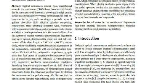 Engineering_gallium_phosphide_nanostructures_for_efficient_nonlinear_photonics_and_enhanced_spectroscopies_first_page