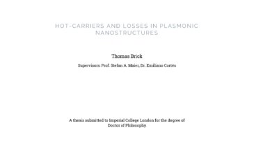 First Page PhD Thomas