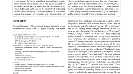 Highly_Selective_Monomethylation_of_Amines_with_CO2 H2_via_Ag_Al2O3_as_a_Catalyst_first_page